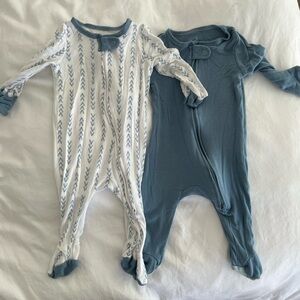 Cloud Island footie pajamas 0-3 mo